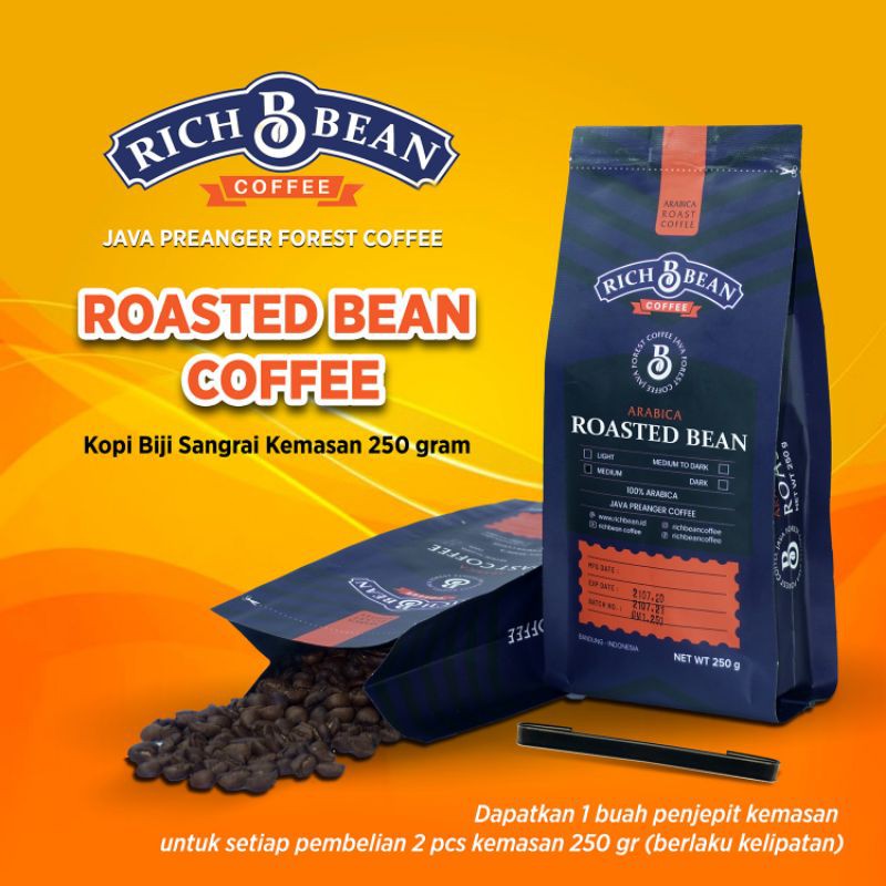 

Roasted Bean Kemasan 250 gr (Ayli Shop)