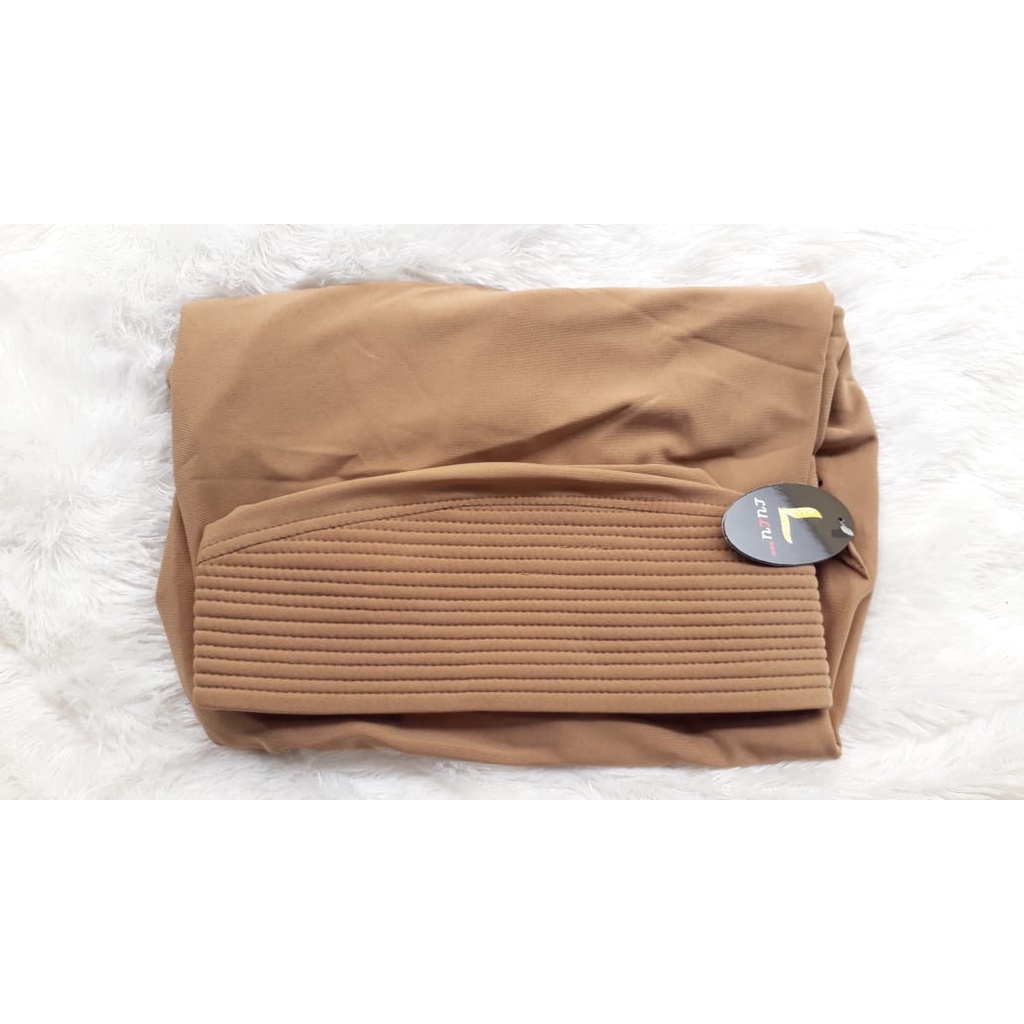 Hijab Instan Hoodie Tangan Ori Lulu Bergo syari Tangan-Coksu