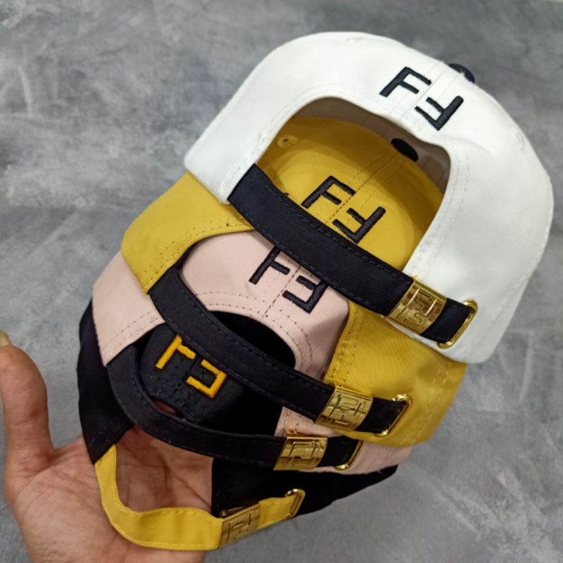 Topi Baseball Fendi Topi Impor Quality Unisex