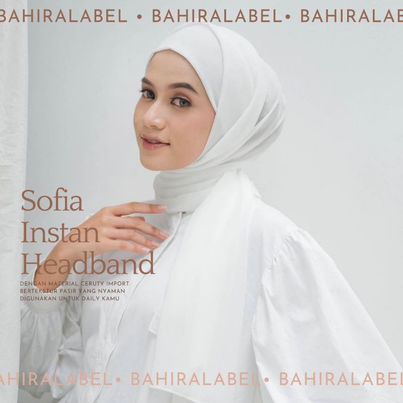 SOFIA INSTAN/PREMIUM PASHMINA INNER/PASHMINA INSTAN/PASMINA INSTAN PREMIUM BISA BOLAK BALIK/ HEADBAND TERMURAH DGN HEADBAND ANTI PUSING /PASHMINA INNER PREMIUM/PASHMINA MALAYSIA-7