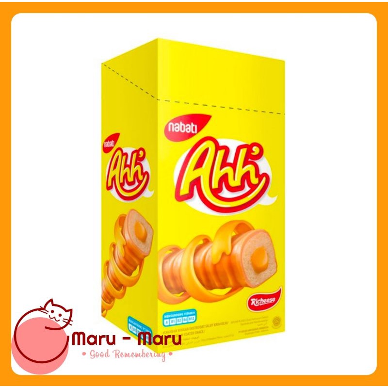 

Richeese Nabati Ahh 1box isi 10pcs dan 20pcs