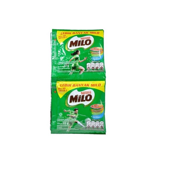 

Minuman Susu Coklat | Milo Activ Go Renceng 10 x 22 Gr