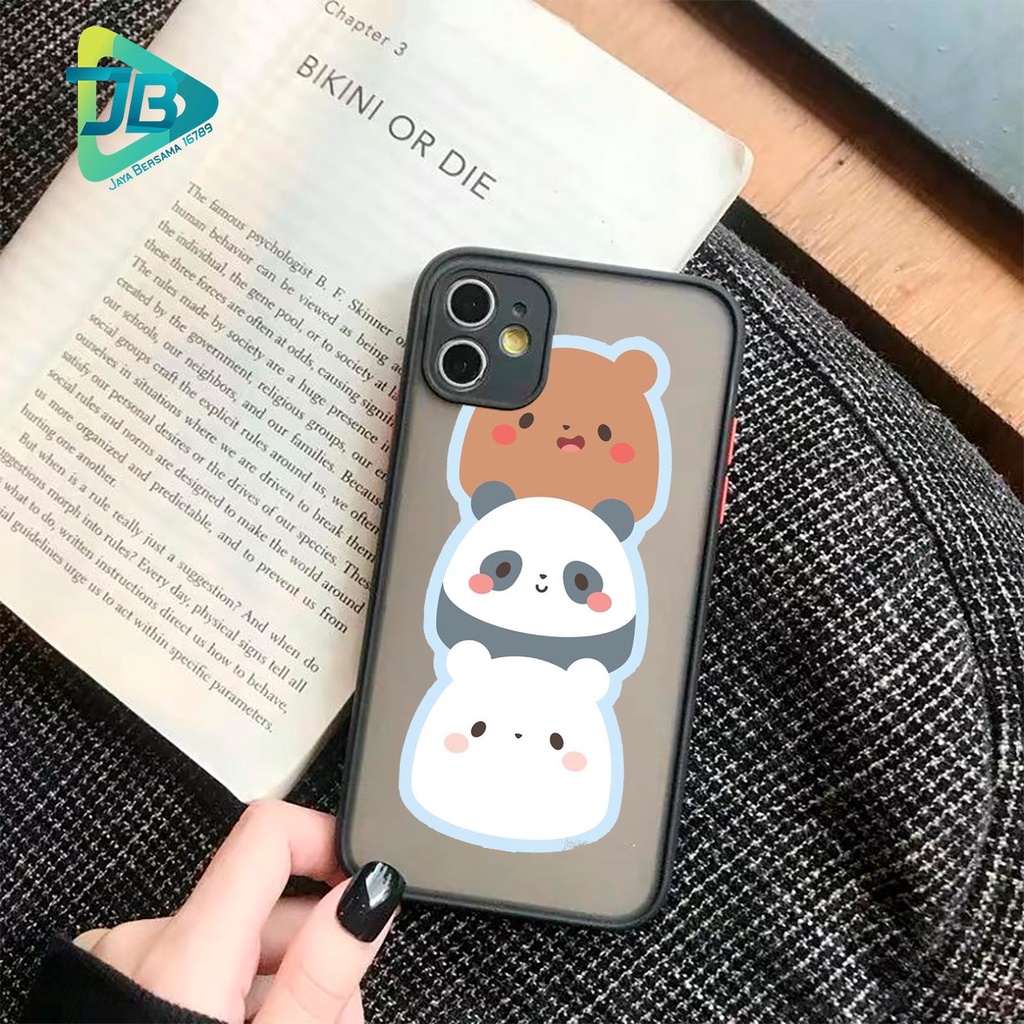 SOFTCASE DOVE WE BEARS OPPO VIVO SAMSUNG XIAOMI REALME IPHONE ALL TYPE JB4999