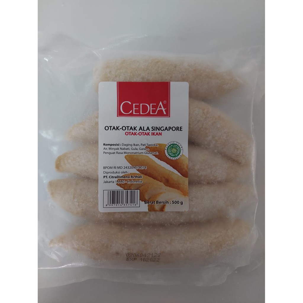 

Cedea Otak Otak ala Singapore 500gr Frozen Food