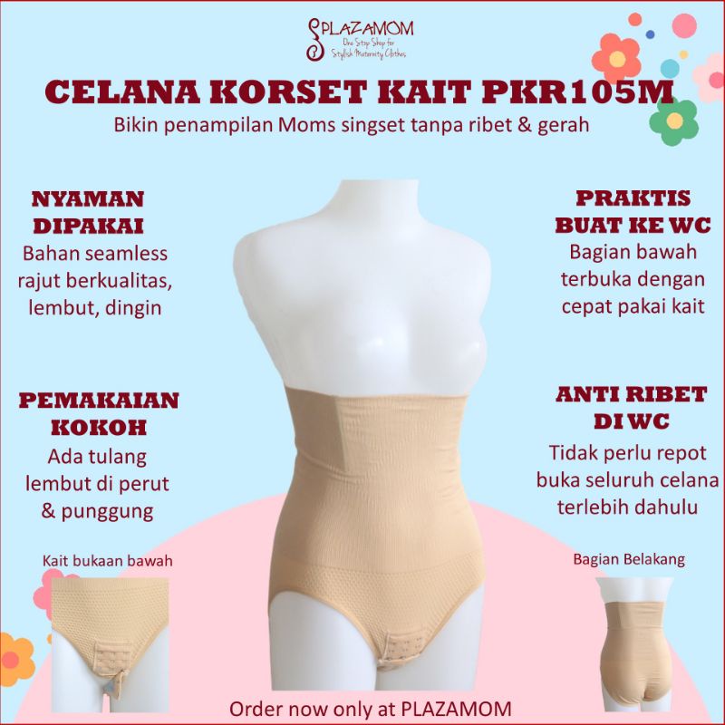 CELANA KORSET BUKAAN BAWAH PKR105M KUALITAS PREMIUM