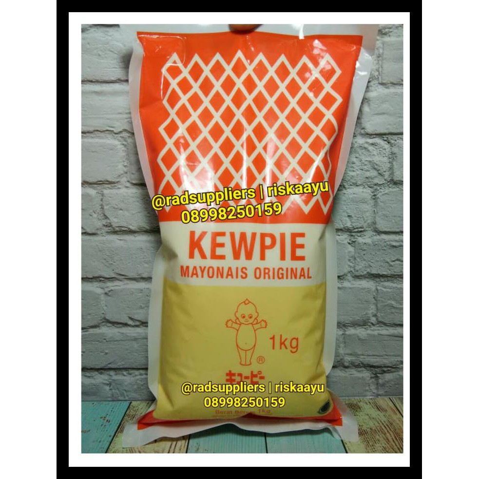 

KEWPIE ORIGINAL MAYONNAISE 1KG, BEST MAYO JAPAN,HARGA&KUALITAS TERBAIK KODE 749