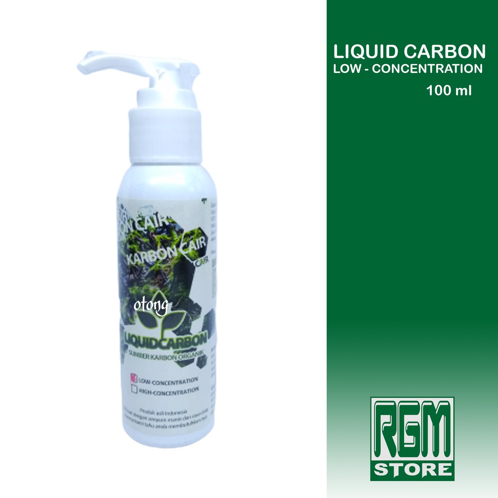 Liquid Carbon Karbon Cair low concentration  aquascape 100 ml