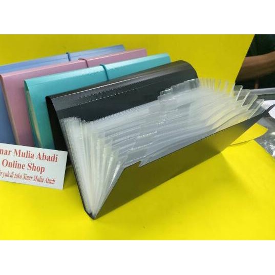 

[Z03WL]⭐ Map PENYEKAT Pengatur pengeluaran Iuran / keuangan 13 Sekat Penyimpan Uang dan Dokumen Size