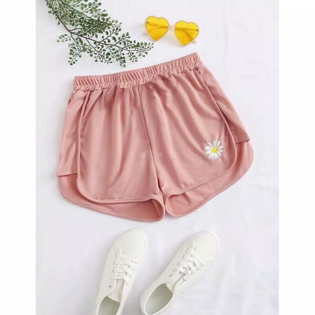 IL - SALE Yamica Hotpant - Hotpants Sunflower - Hotpant Wanita - Celana Pendek Wanita