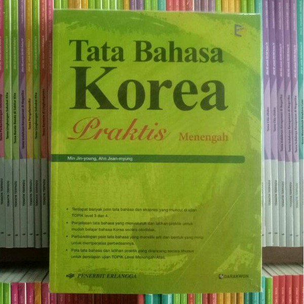 BUKU TATA BAHASA KOREA PRAKTIS MENENGAH ORIGINAL