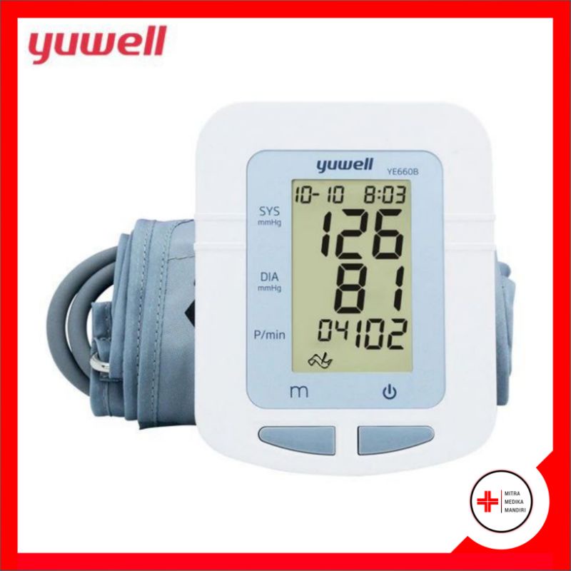 Original Yuwell Tensimeter Digital YE660B Exp Baru