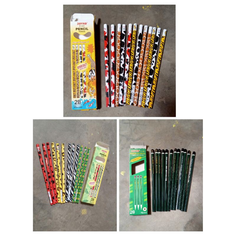

Pensil Joyko 2B Animal Satuan Murah Alat Tulis