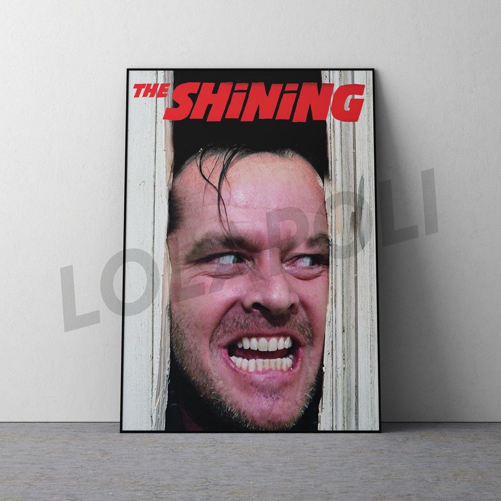 Hiasan Dinding Poster Kayu - Film The Shining