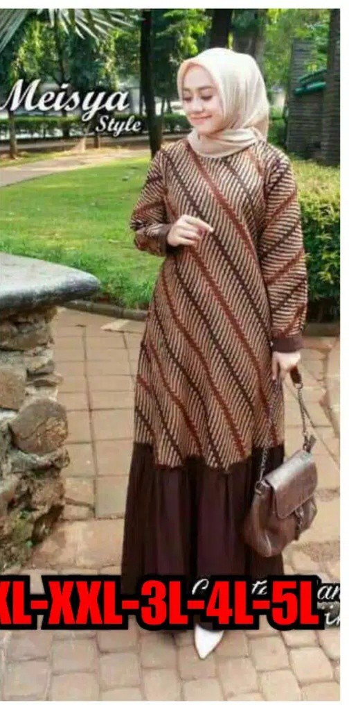 Maura Couple - Sania Ruffle Batik Couple Jumbo Ori Ndoro Jowi Dnt Garansi Termurah Shopee - Solo