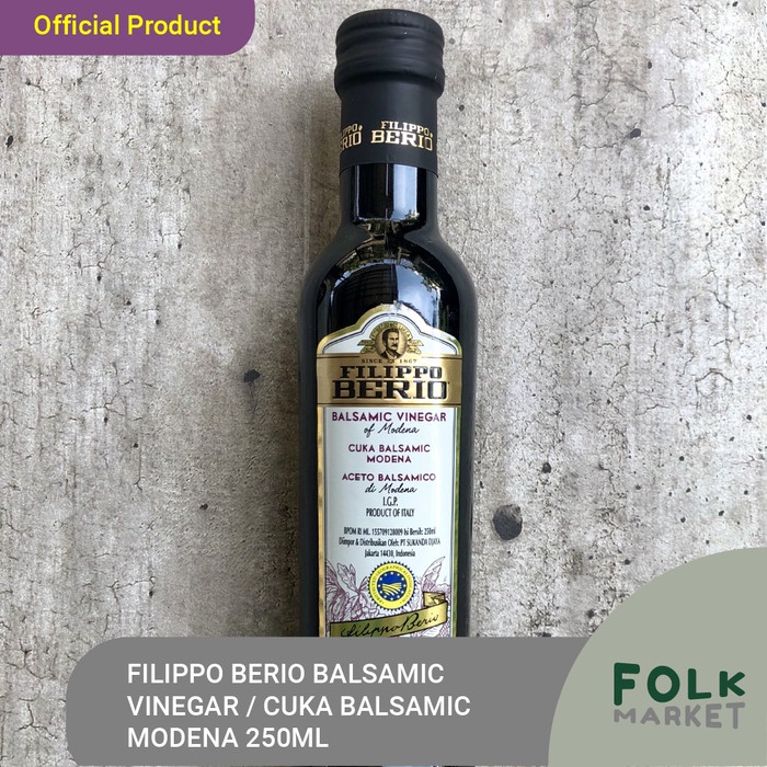 

FILIPPO BERIO Balsamic Vinegar / Cuka Balsamic Modena 250 ml