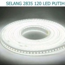 Lampu Led strip selang 2835 smd 120 led meteran putih-white