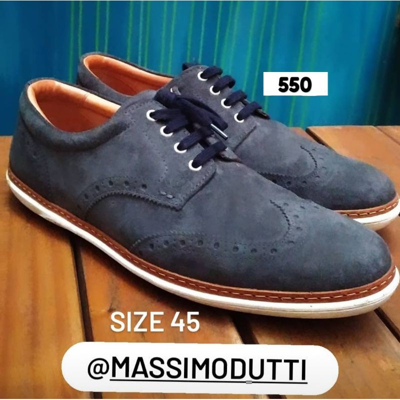 ** SOLD** Sepatu Pria Massimo Dutti Suede Authentic uk45