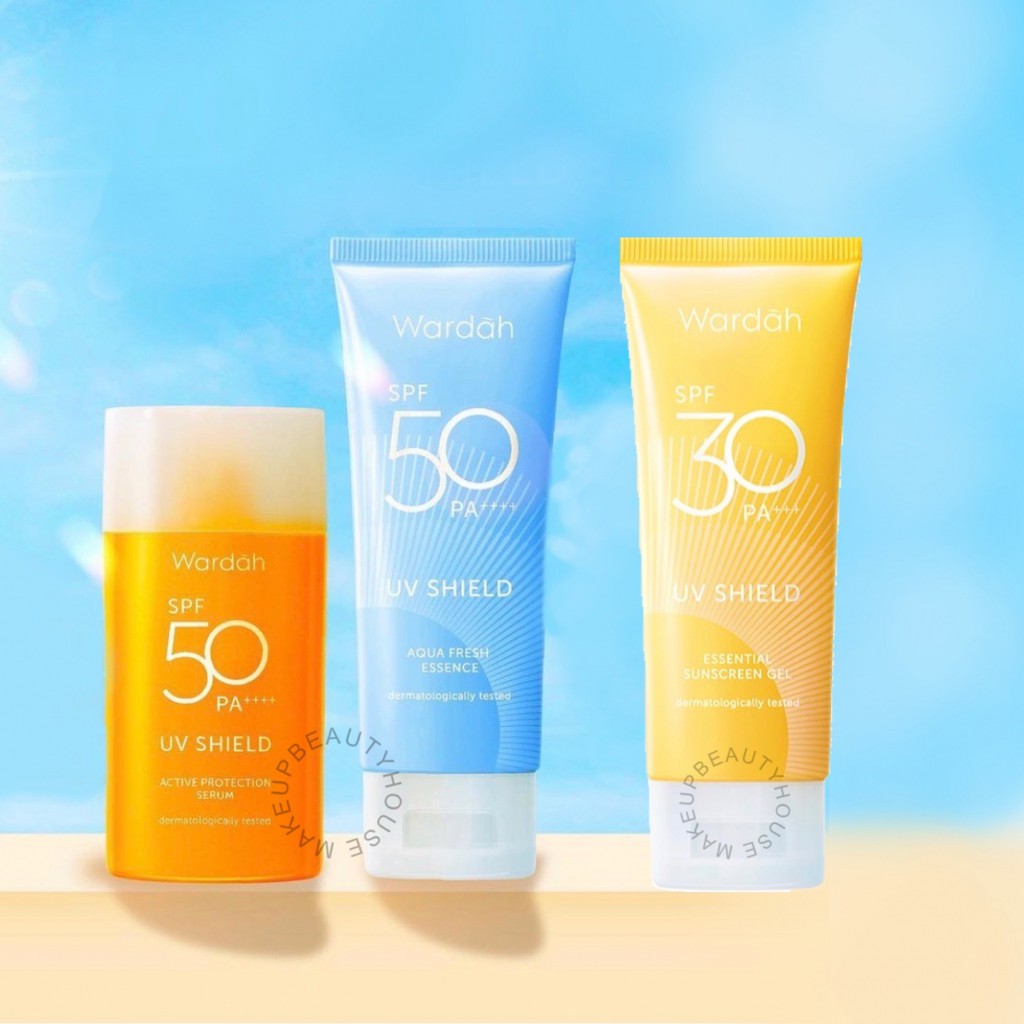 WARDAH UV SHIELD Sunblock Wardah Sun Screen Wardah SPF 30 50 PA Wardah Sunscreen Gel UV Shield