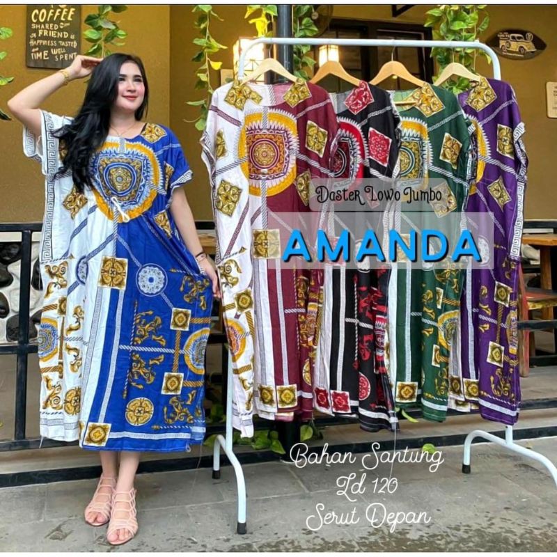 DASTER LOWO AMANDA KELELAWAR KALONG JUMBO SERUT DEPAN XXL BUMIL