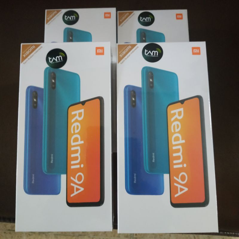 Xiaomi Redmi 9a ram 3/32 baru segel pabrikan garansi resmi Xiaomi Indonesia 2tahun-1