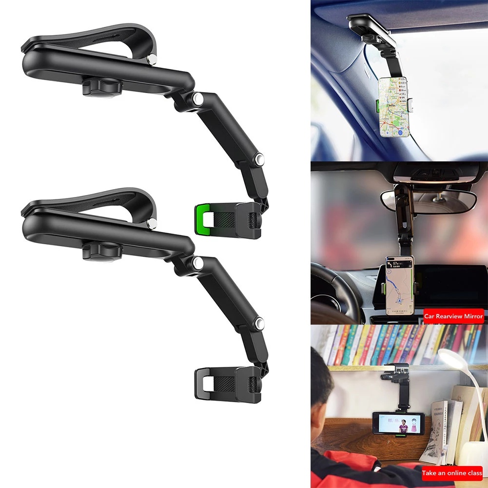 Stand Holder Handphone / GPS Universal 1080 Derajat Untuk Dashboard Mobil