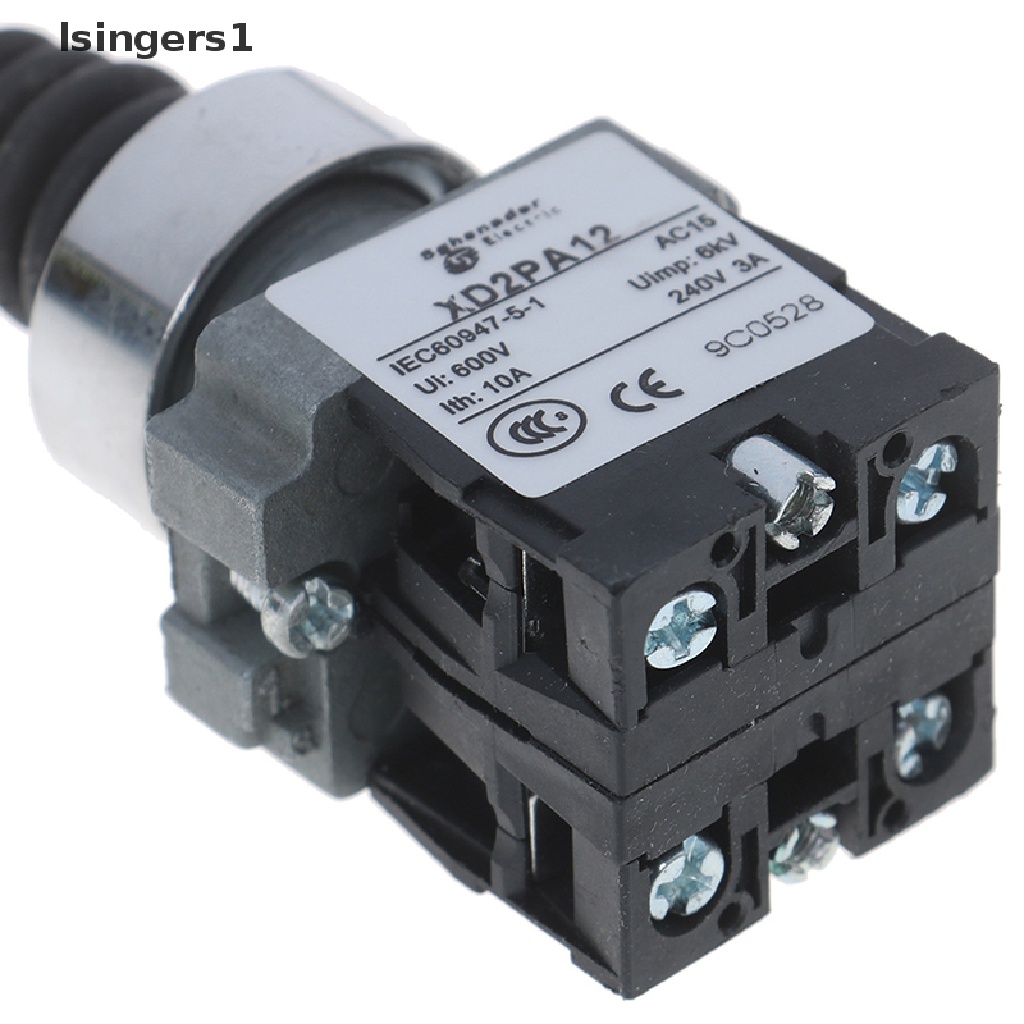 (lsingers1) 1pc Saklar rocker switch 2 Posisi XD2-PA12 XD2-PA22