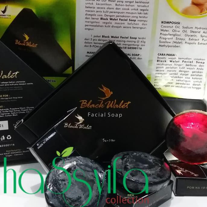 Termurah Sabun Black Walet , Sabun Herbal Walet ,Sabun Black Walet Fasial Soap