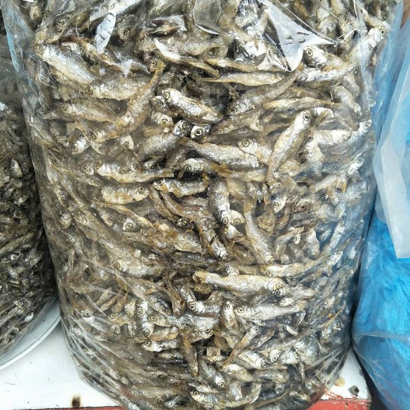 

Ikan bilih goreng. asli danau singkarak. berat 250gr