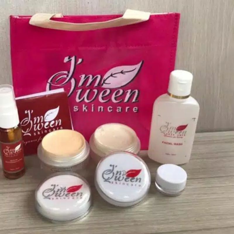 IM I'M QWEEN PAKET ACNE JERAWAT Sabun Cair kemasan lama