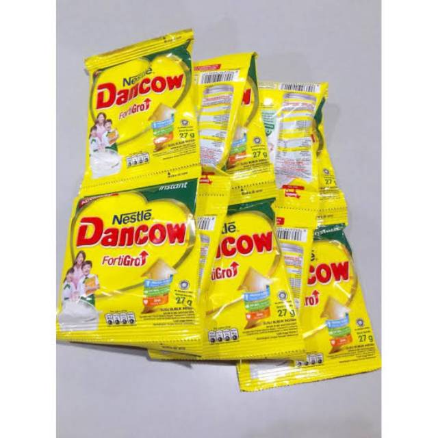 Jual Jual Susu Dancow Instan Fortigro Renceng Nestle Dancow Susu Bubuk Sachet Susu Bubuk Murah