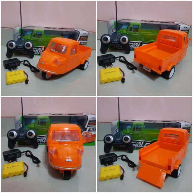 Mainan Bemo Bajaj Remote Control - RC Mobil Bemo Bajaj