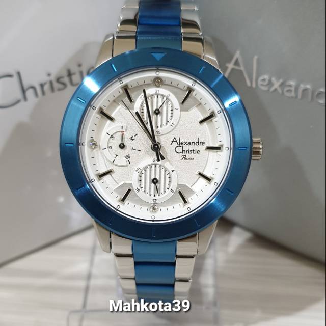 Jam tangan Alexandre Christie AC 2823 BF Blue SS