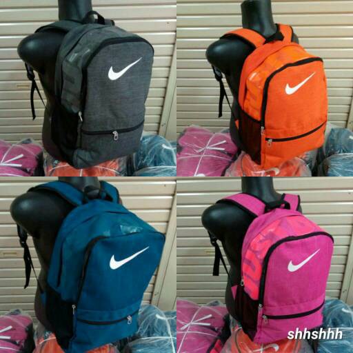 TAS RANSEL BACKPACK DENIM NIKE JUST DO IT GRADE ORI