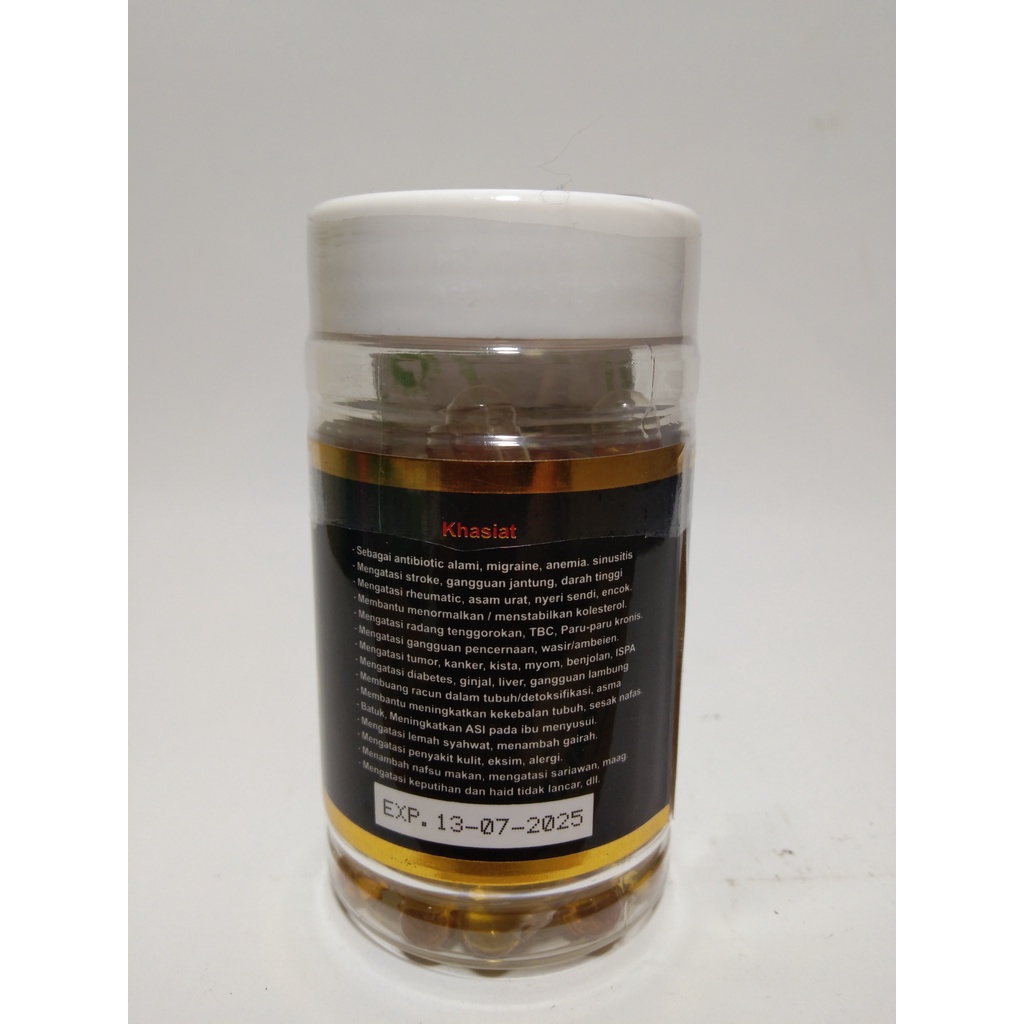 Habbatussauda extra Propolis Trigona  isi 60 kapsul