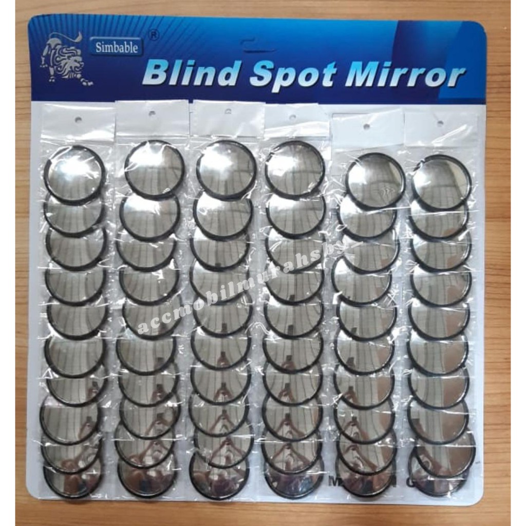 Blind spot Slim / Kaca Cermin Spion Mini Tambahan Mobil Motor Blindspot isi 1 pcs