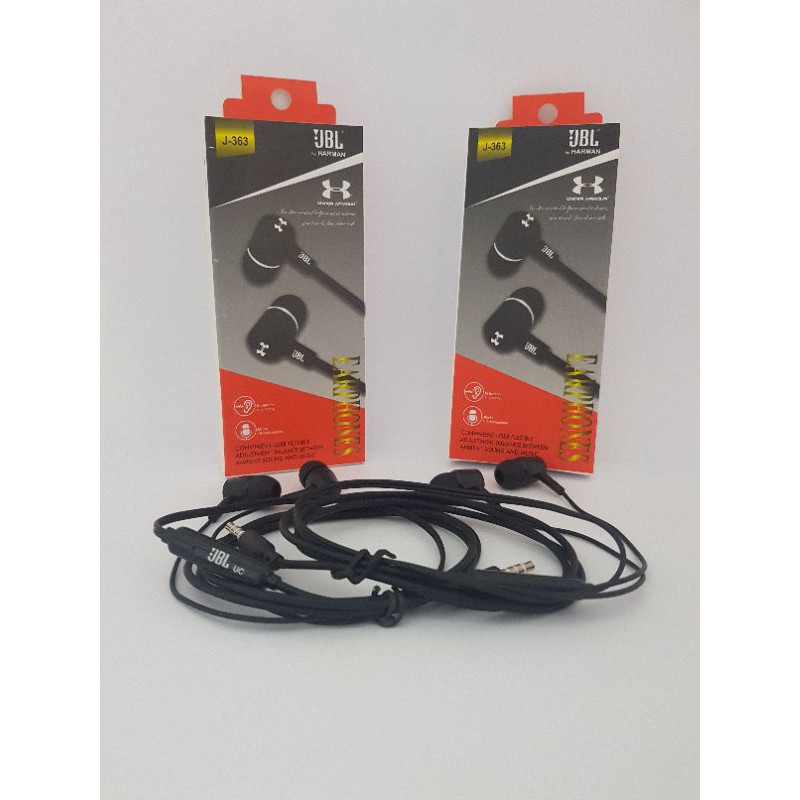 HANDSFREE HEADSET HF JBL J363 J-363 COLOKAN 3.5 UNIVERSAL EXTRA BASS