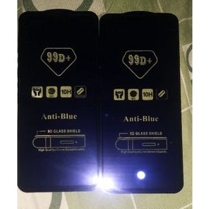 Tempered Glass Blue OPPO A16 Anti Radiasi Full Layar  High Quality