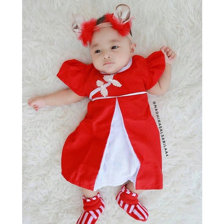 CheChe &amp; Koko | Dress Anak Perempuan | Dress Dewasa | Dress Katun | Baju Kostum Imlek cheongsam anak dan dewasa dress imlek kostum imlek