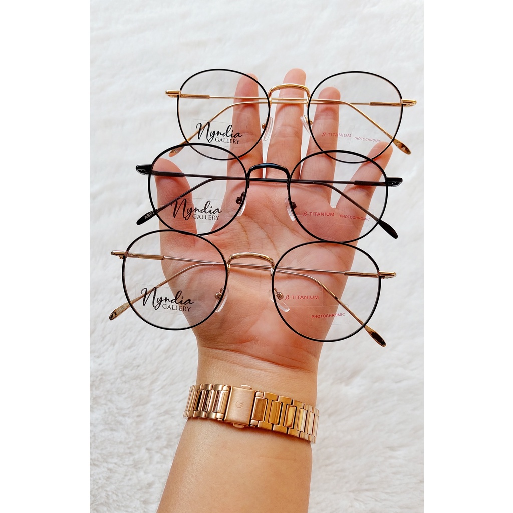 Nyndia - Kacamata Bulat 8213
