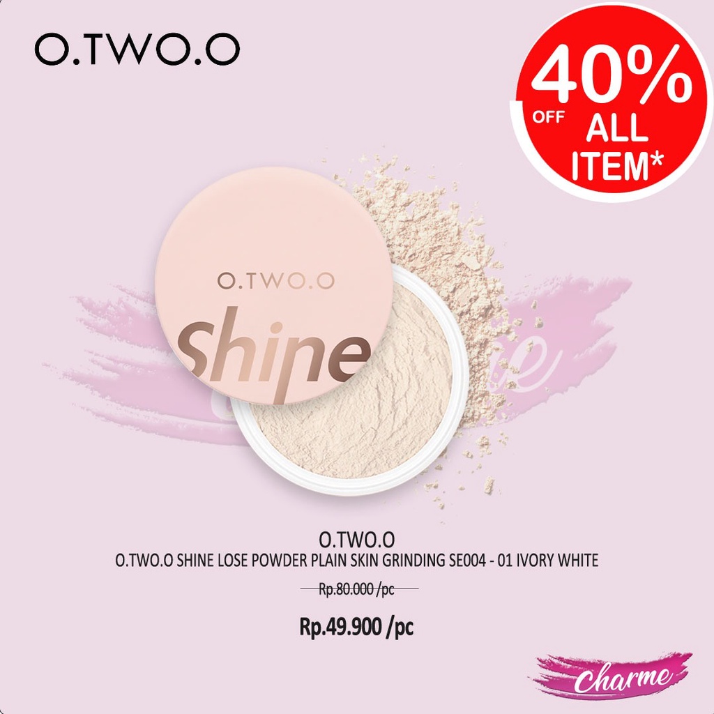 (READY &amp; ORI) O.TWO.O Otwoo Shine Loose Powder Plain Skin Grinding SE004