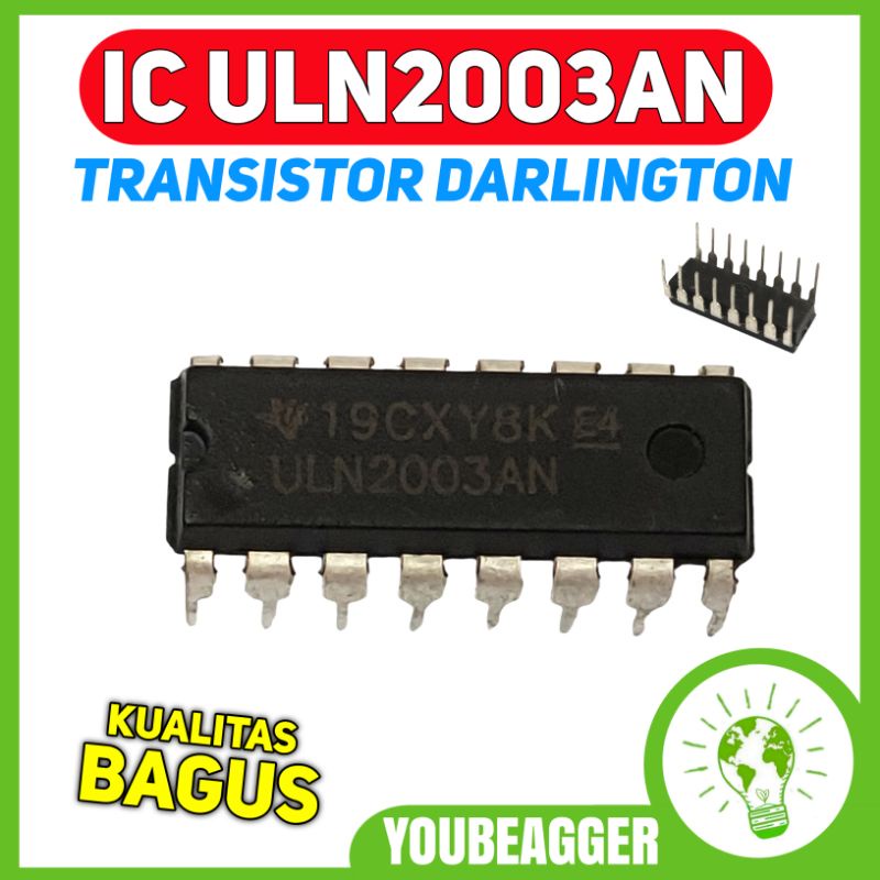 IC ULN2003A ULN2003 DIP -16 7 TRANSISTOR DARLINGTON 0.5A 50V AD25