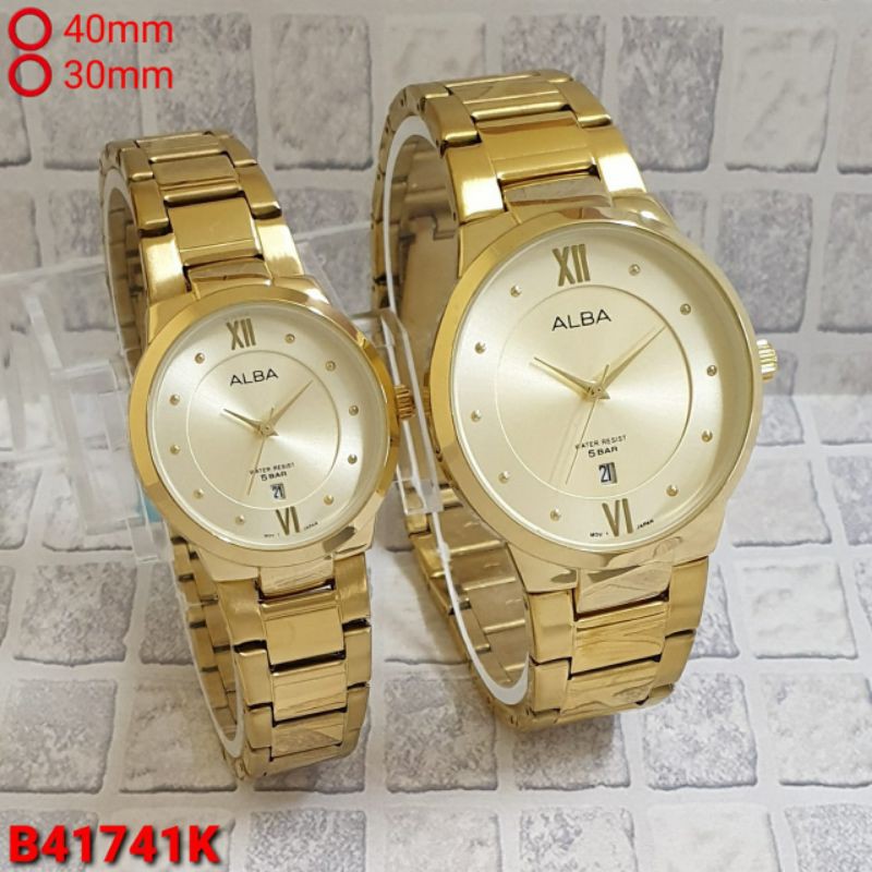 PROMO Alba B41741 Jam tangan couple/pria/wanita