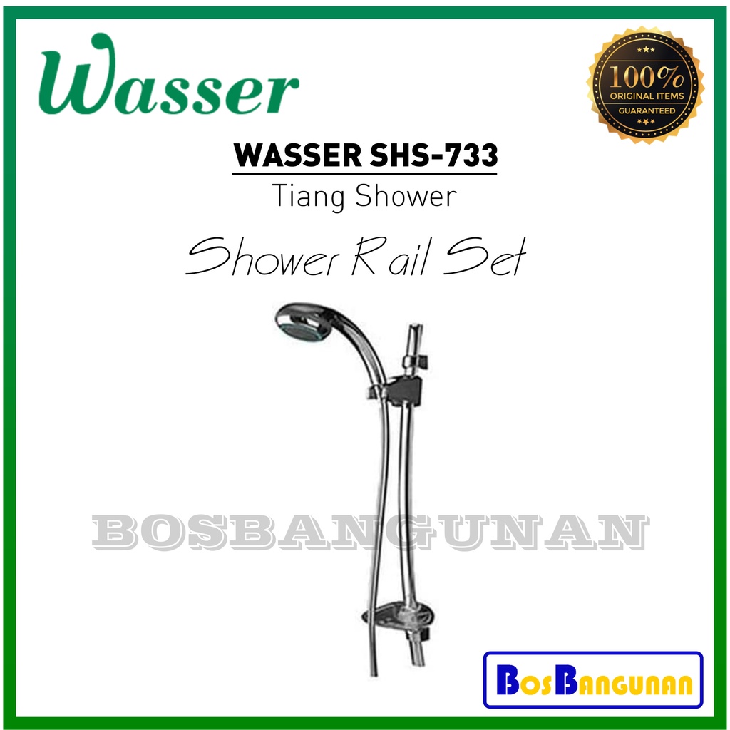 Shower Tiang Wasser SHS-733 / Shower Set WASSER SHS 733 / WASSER SHOWER RAIL SET