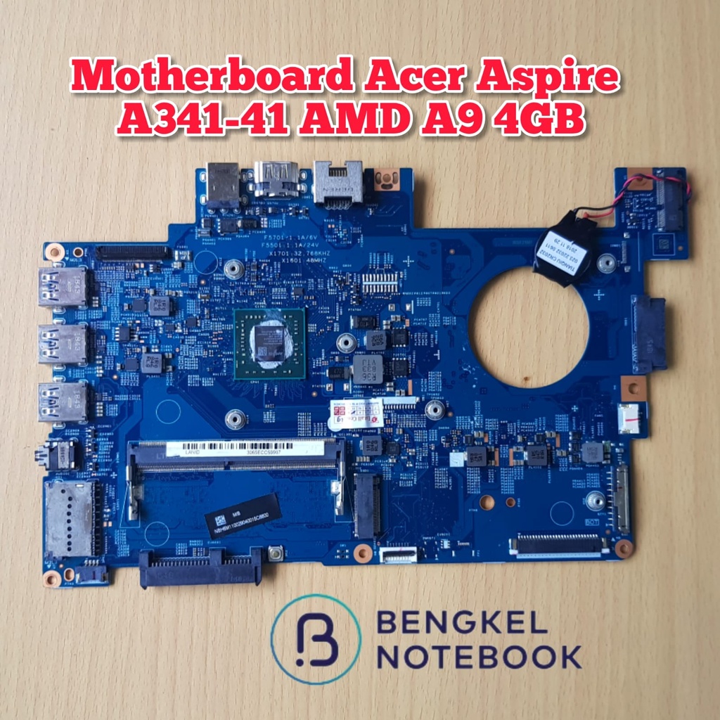 Motherboard Acer Aspire A314-41 AMD A9 4Gb RAICHU_SR 18762-1