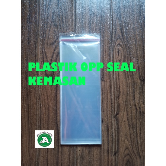 

10 x 30 cm Plastik OPP Ekonomis Lem/Seal 23 Micron Isi 100 LBR