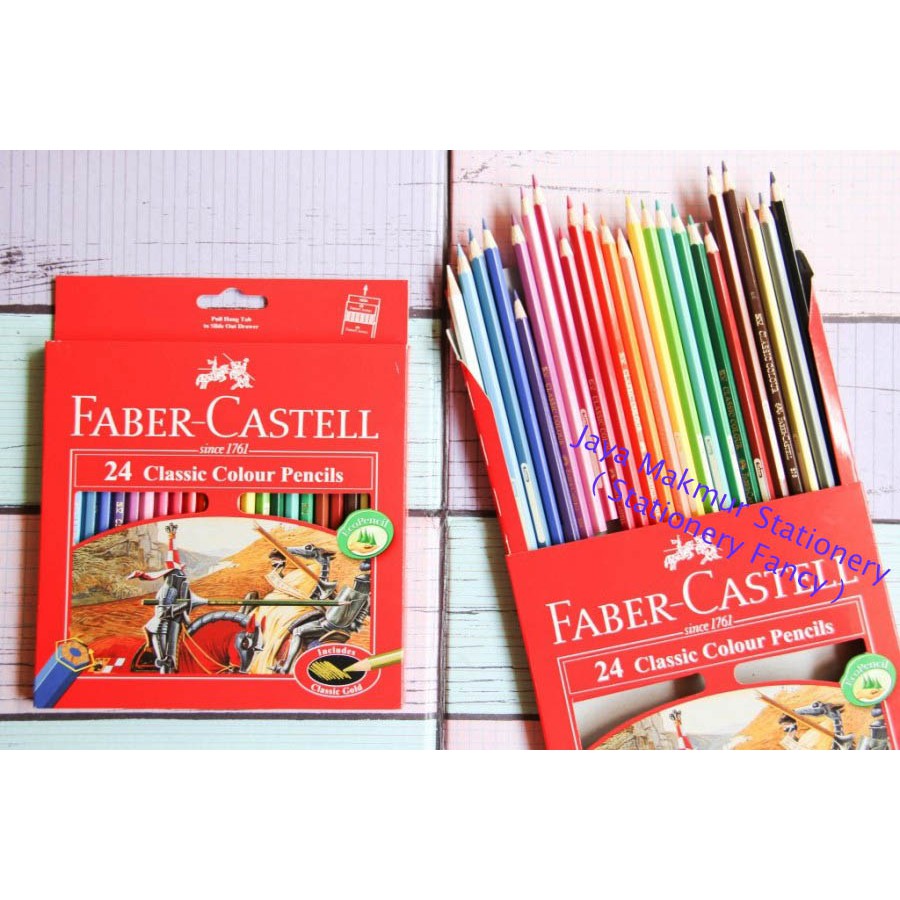 Pensil Warna Faber castell 24 warna classic