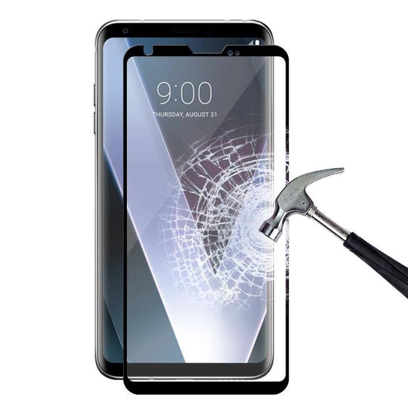 Pelindung Layar Tempered Glass Full Cover Untuk LG Q 51 52 60 62 630 EAM 70 5G W30