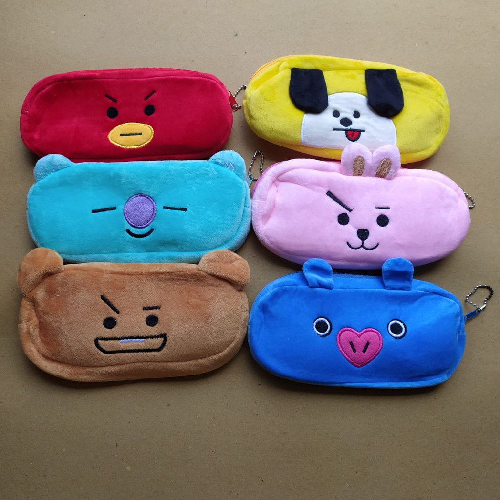 

TEMPAT PENSIL BANGTAN CARTOON POUCH BANGTAN