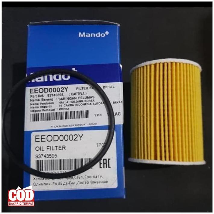 Filter Oli Chevrolet Captiva Diesel 2008 - 2011 (( Kode 056))