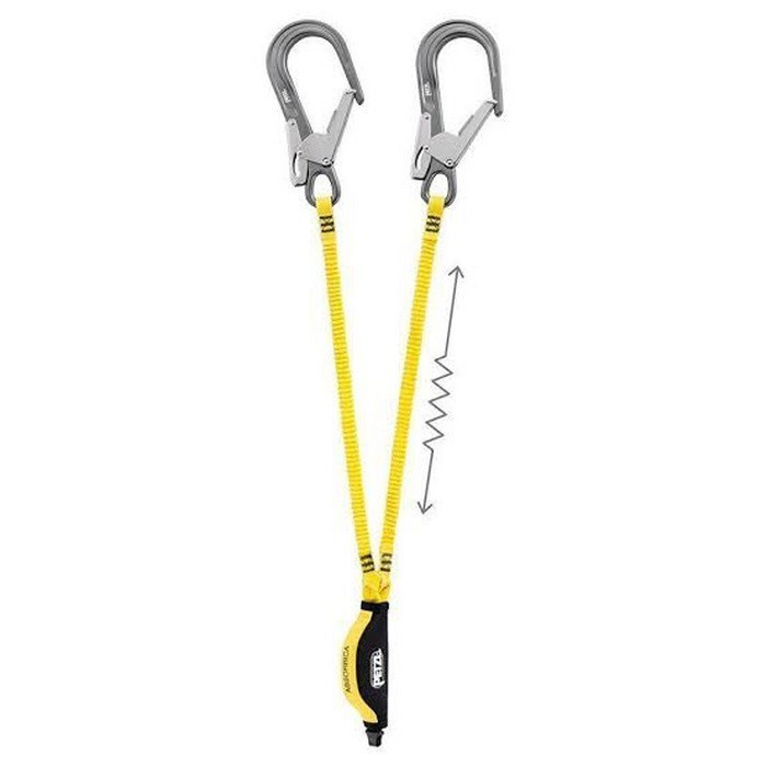 PETZL ABSORBICA-Y LANYARD 150cm+MGO ORIGINAL MURAH / PETZL